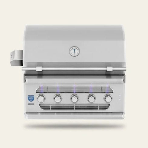 American Made Grills Muscle 36-Inch Hybrid Grill - Gas Wood & Charcoal