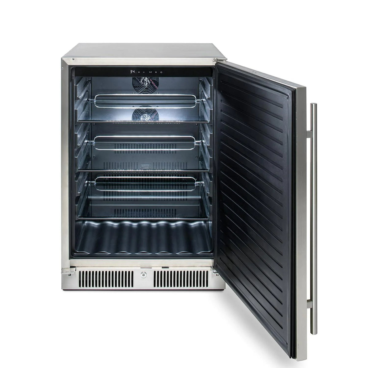 Outdoor Beverage Cooler - 5.5 cu. ft. 24, Glass Door - Blaze Grills