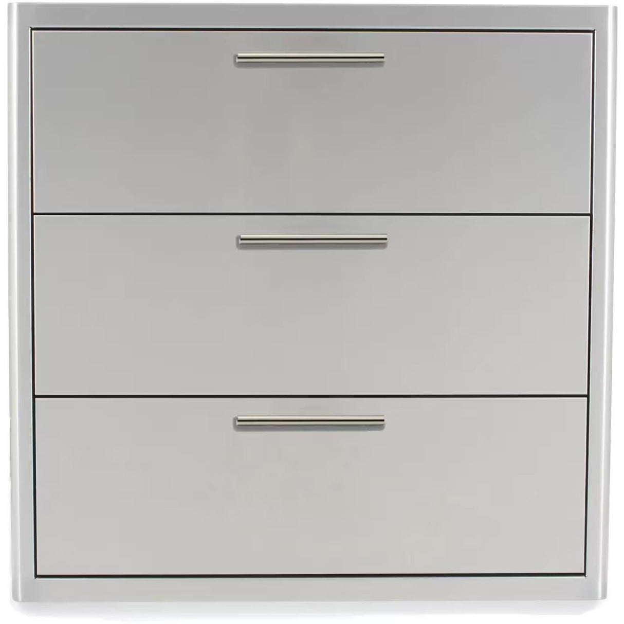 Blaze 30-Inch Stainless Steel Triple Access Drawer - BLZ-30W-3DRW-LT