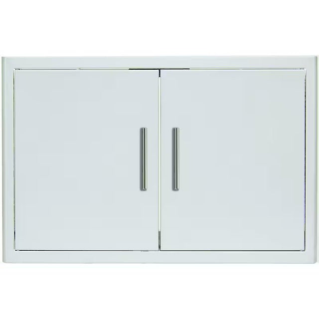 Blaze 32-Inch Stainless Steel Double Access Door With Paper Towel Holder - BLZ-AD32-R-SC