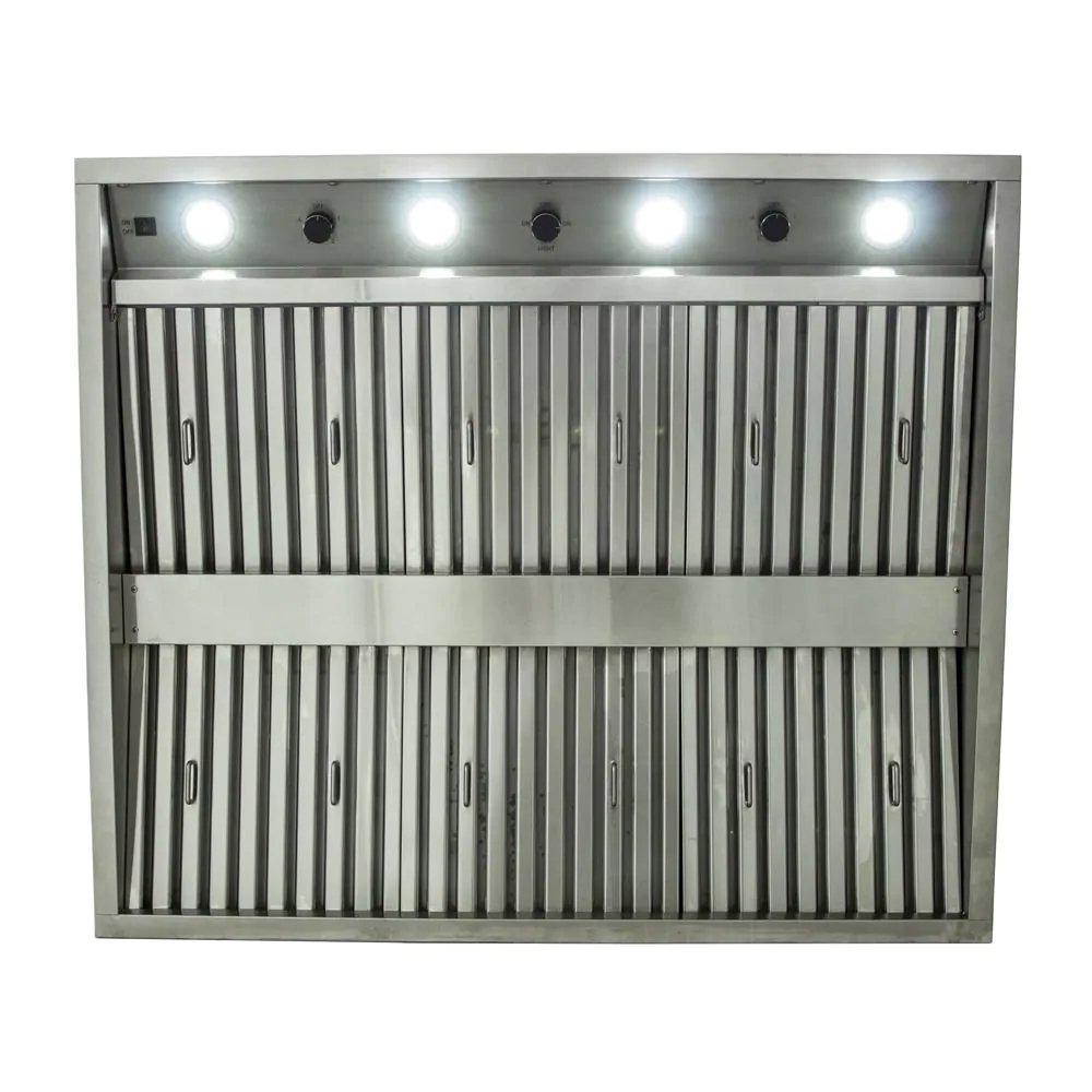 Blaze 42-Inch Stainless Steel Outdoor Vent Hood - 2000 CFM - BLZ-42-VHOOD