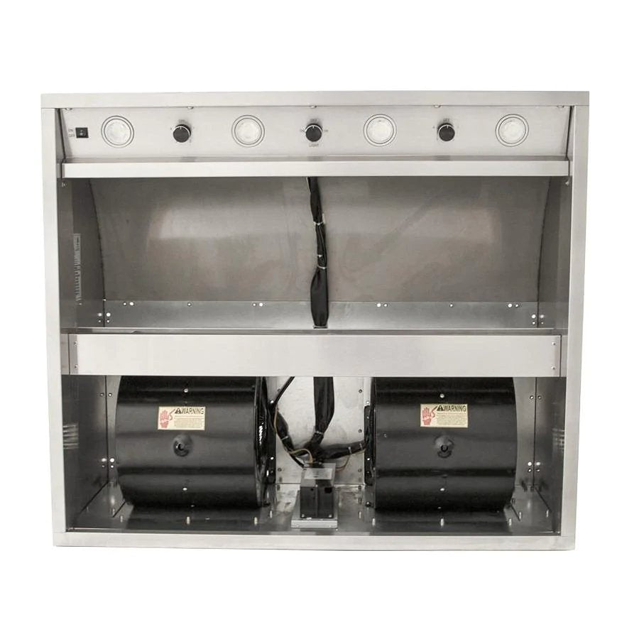 Blaze 42-Inch Stainless Steel Outdoor Vent Hood - 2000 CFM - BLZ-42-VHOOD