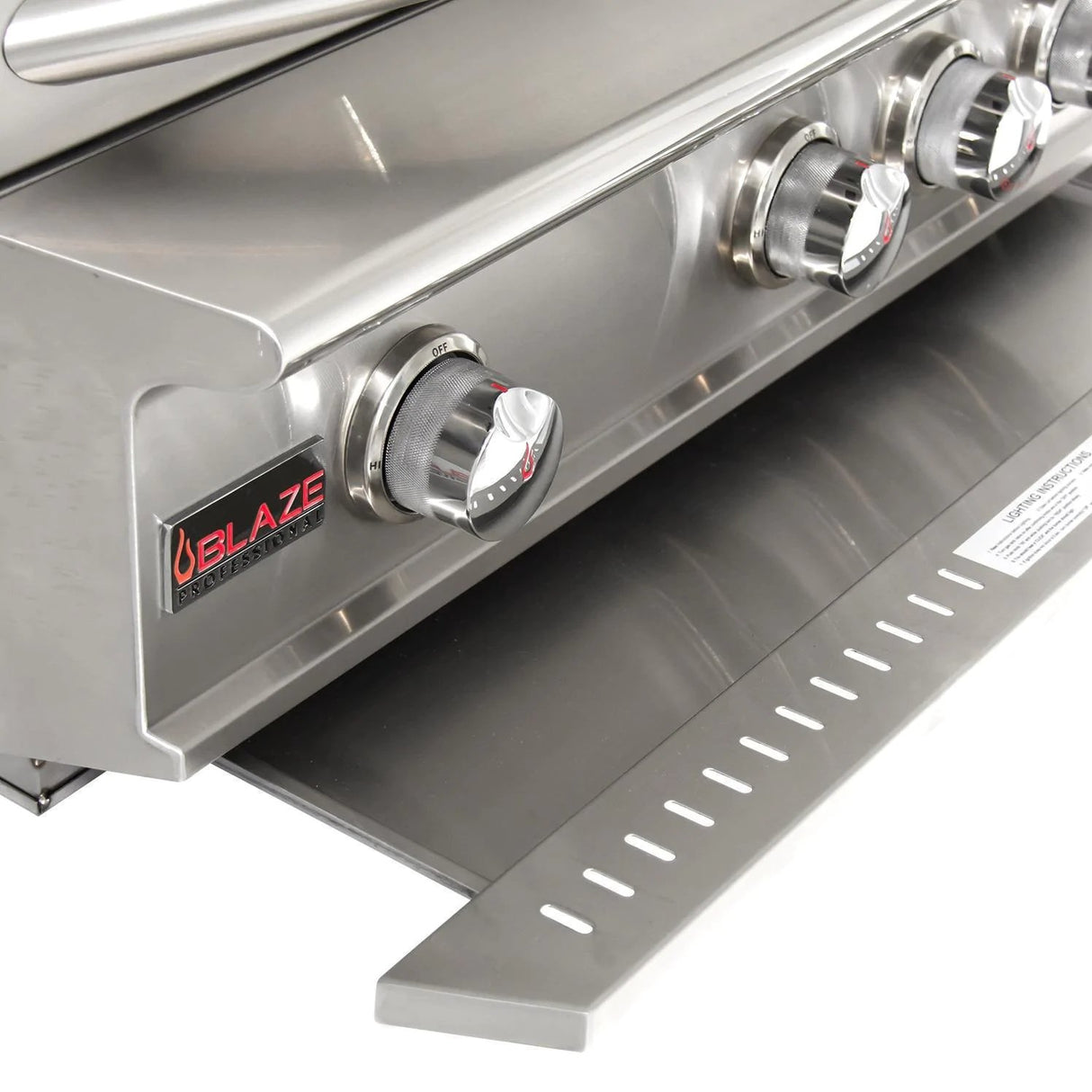 Blaze Professional LUX 44-Inch 4-Burner Gas Grill With Rear Infrared Burner On Cart