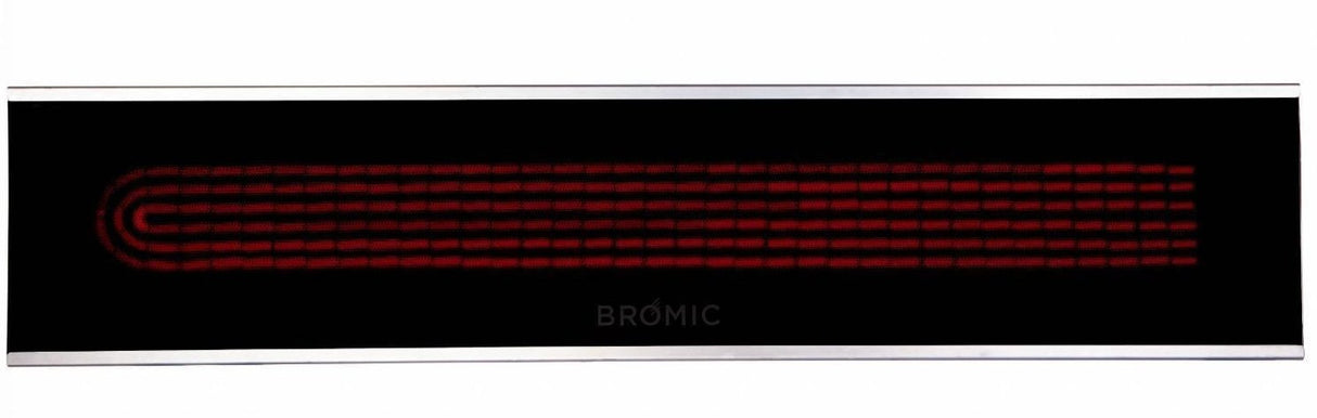 Bromic Heating Platinum Smart-Heat Series II 33-Inch 2300W 7,900 BTU 240V Electric Patio Heater - Black