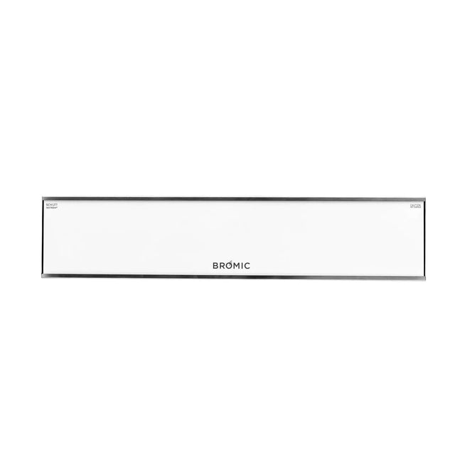 Bromic Heating Platinum Smart-Heat Series II 33-Inch 2300W 7,900 BTU 240V Electric Patio Heater - White