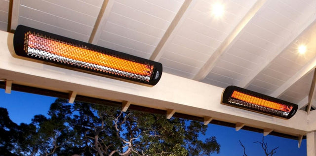 Bromic Heating Tungsten Smart-Heat 56-Inch 3000W Single Element 240V Electric Infrared Patio Heater - Black
