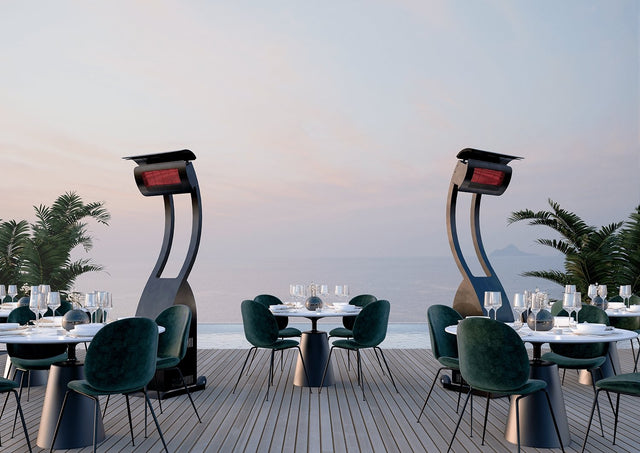 Bromic Tungsten Smart-Heat Portable Radiant Heat 39,800 BTU Patio Heater - BH0510001