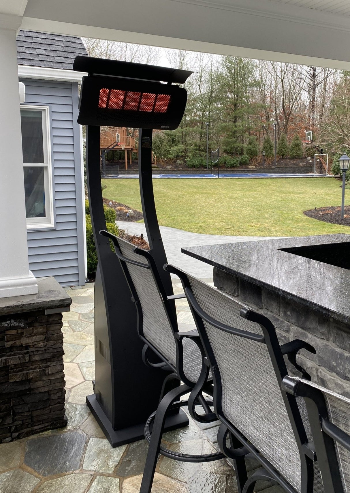 Bromic Tungsten Smart-Heat Portable Radiant Heat 39,800 BTU Patio Heater - BH0510001