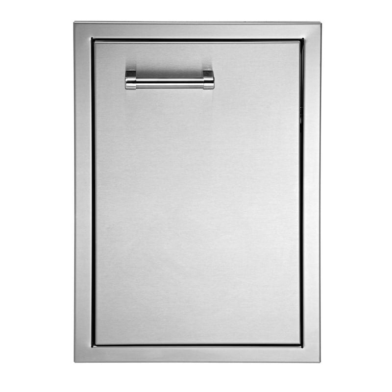 Delta Heat 18-Inch Right Hinged Stainless Steel Single Access Door - Vertical - DHAD18R-C
