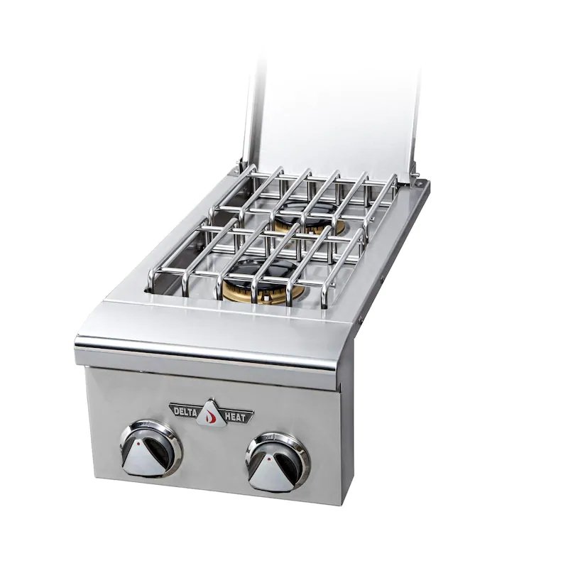 Delta Heat Built-In Gas Double Side Burner