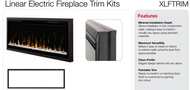 Dimplex IgniteXL 74 Inch Linear Electric Fireplace - XLF74