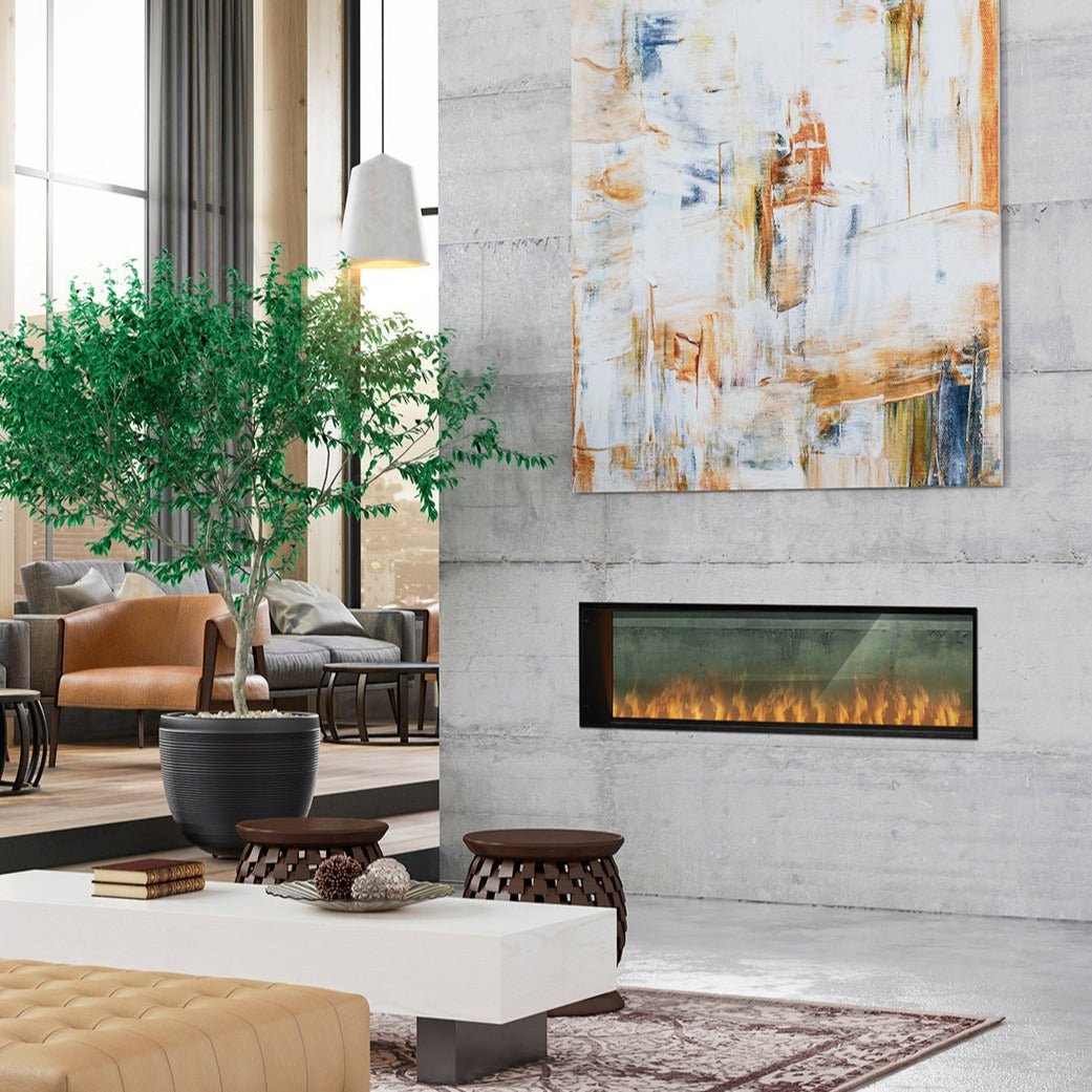 Dimplex Opti-Myst Pro 1500 Built-in 60 Inch Water Vapor Electric Fireplace Firebox