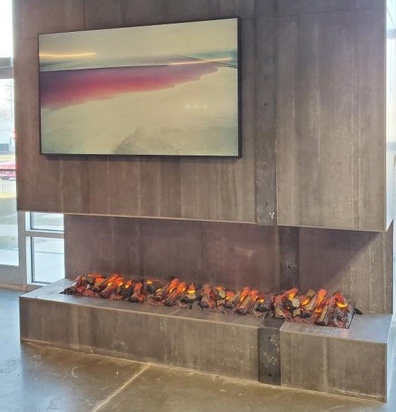 Dimplex Opti-Myst Pro 1500 Built-in 60 Inch Water Vapor Electric Fireplace Firebox