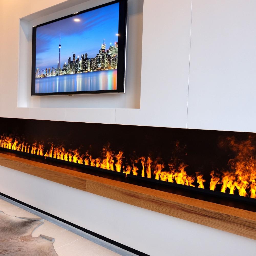 Dimplex Opti-Myst Pro 1500 Built-in 60 Inch Water Vapor Electric Fireplace Firebox