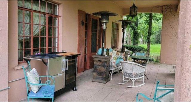 Dometic MoBar 550S Outdoor Mobile Bar Beverage Center w/ Dual Zone Refrigerator