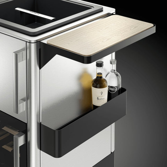 Dometic MoBar 550S Outdoor Mobile Bar Beverage Center w/ Dual Zone Refrigerator