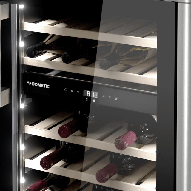 Dometic MoBar 550S Outdoor Mobile Bar Beverage Center w/ Dual Zone Refrigerator