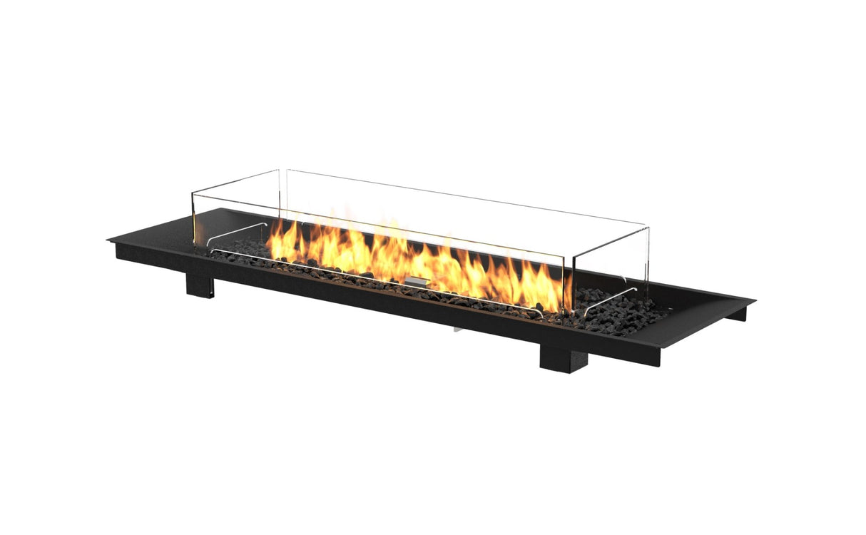 EcoSmart Linear Curved 65 Fire Pit Kit