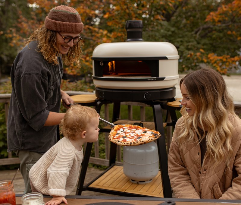 Gozney Dome S1 Outdoor Pizza Oven Propane Gas - Bone