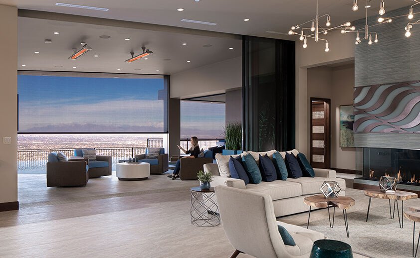 Infratech CD5024SS 39-Inch 5000W Dual Element Electric Infrared Patio Heater - 240V - Stainless Steel