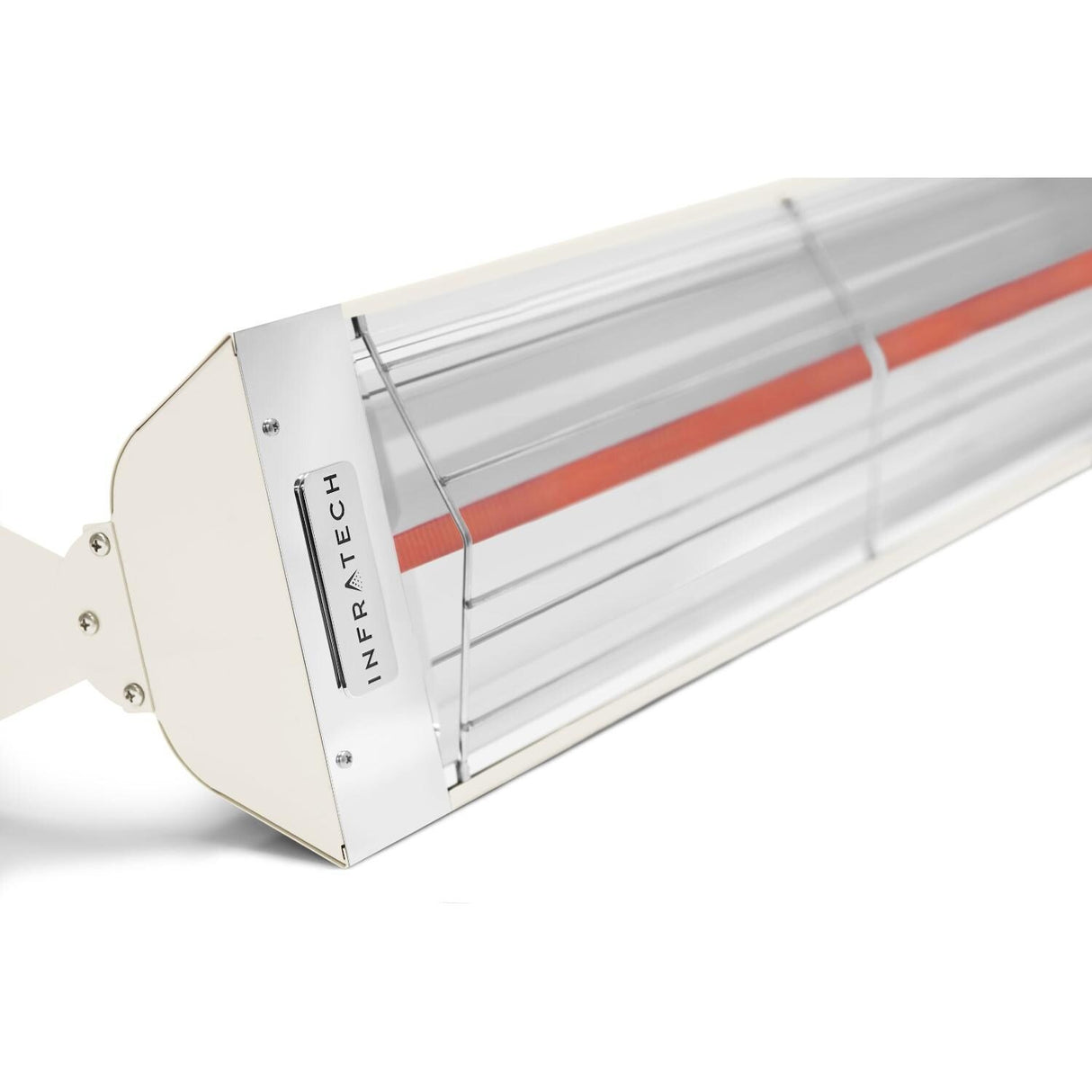 Infratech W-Series 61 1/4-Inch 4000W Single Element Electric Infrared Patio Heater - 240V - Stainless Steel