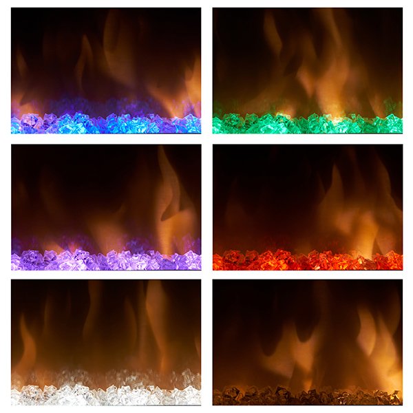 Dimplex Multi-Fire Slim 60 Inch Linear Electric Fireplace