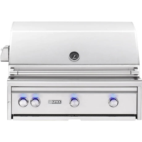 Lynx L36TR-LP Professional 36-Inch Built-In Propane Gas Grill With One Infrared Trident Burner & Rotisserie