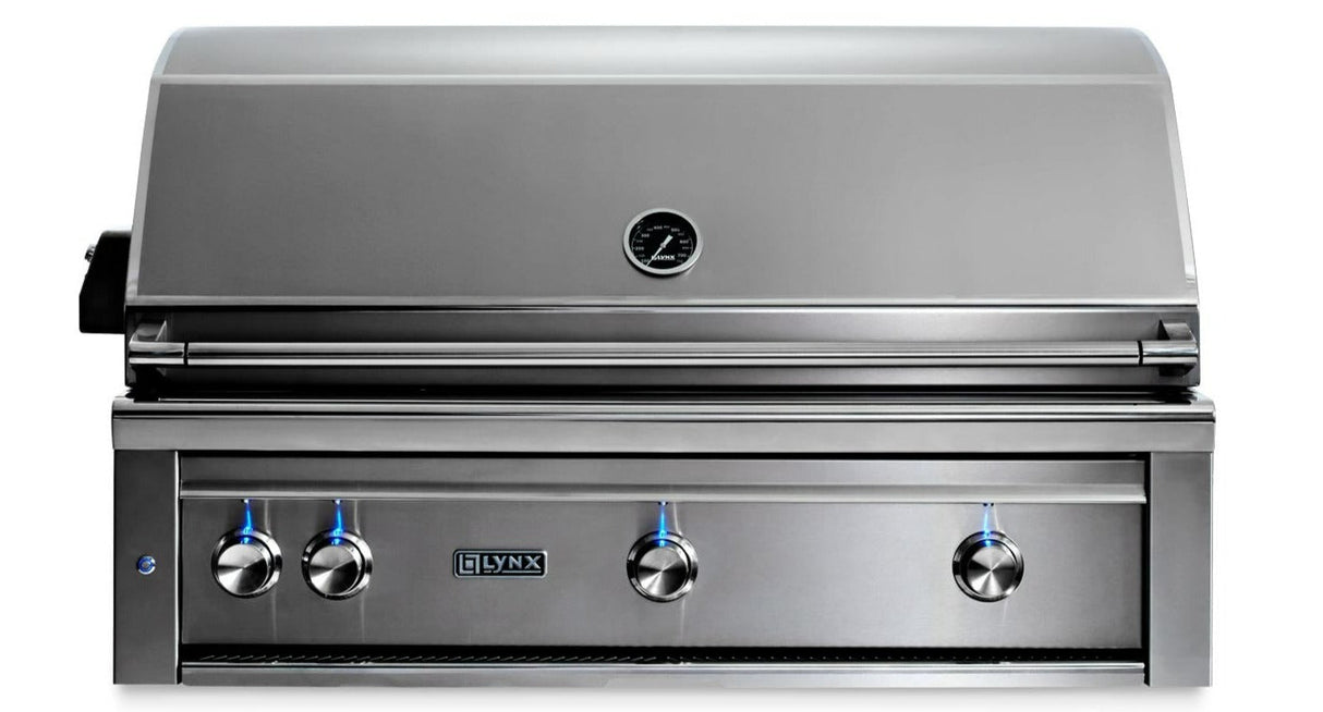 Lynx L42TR Professional 42-Inch Built-In Propane Gas Grill With 1 Infrared Trident Burner & Rotisserie