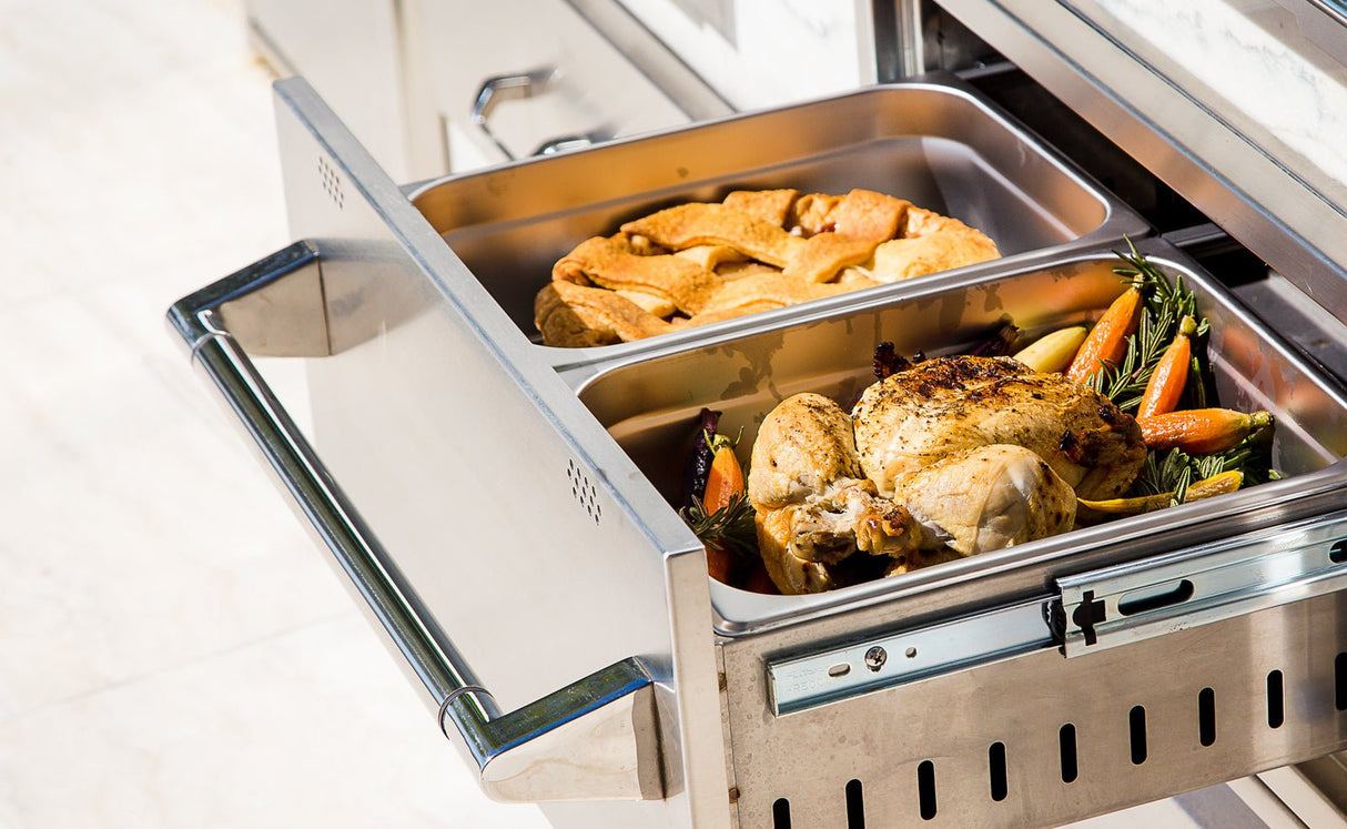 Lynx Professional 30-Inch Built-In 120V Electric Outdoor Warming Drawer - L30WD-1