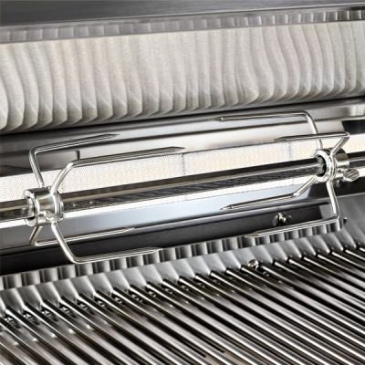 Lynx Professional 42-Inch Built-In All Infrared Trident Natural Gas Grill With Rotisserie - L42ATR-NG