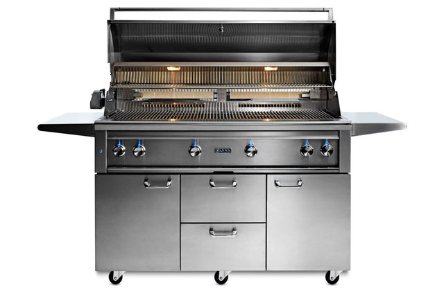 Lynx Professional 54-Inch Natural Gas Grill With One Infrared Trident Burner & Rotisserie - L54TRF-NG