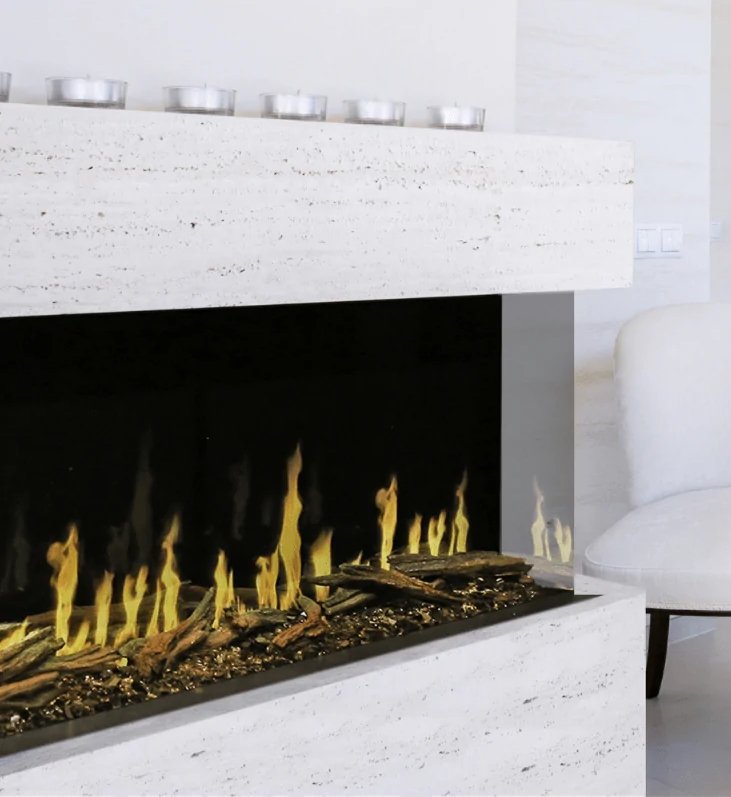 Modern Flames Orion Multi-Sided 52 Inch Built-In Electric Fireplace