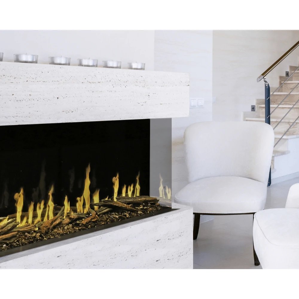 Modern Flames Orion Multi-Sided 60 Inch Built-In Electric Fireplace