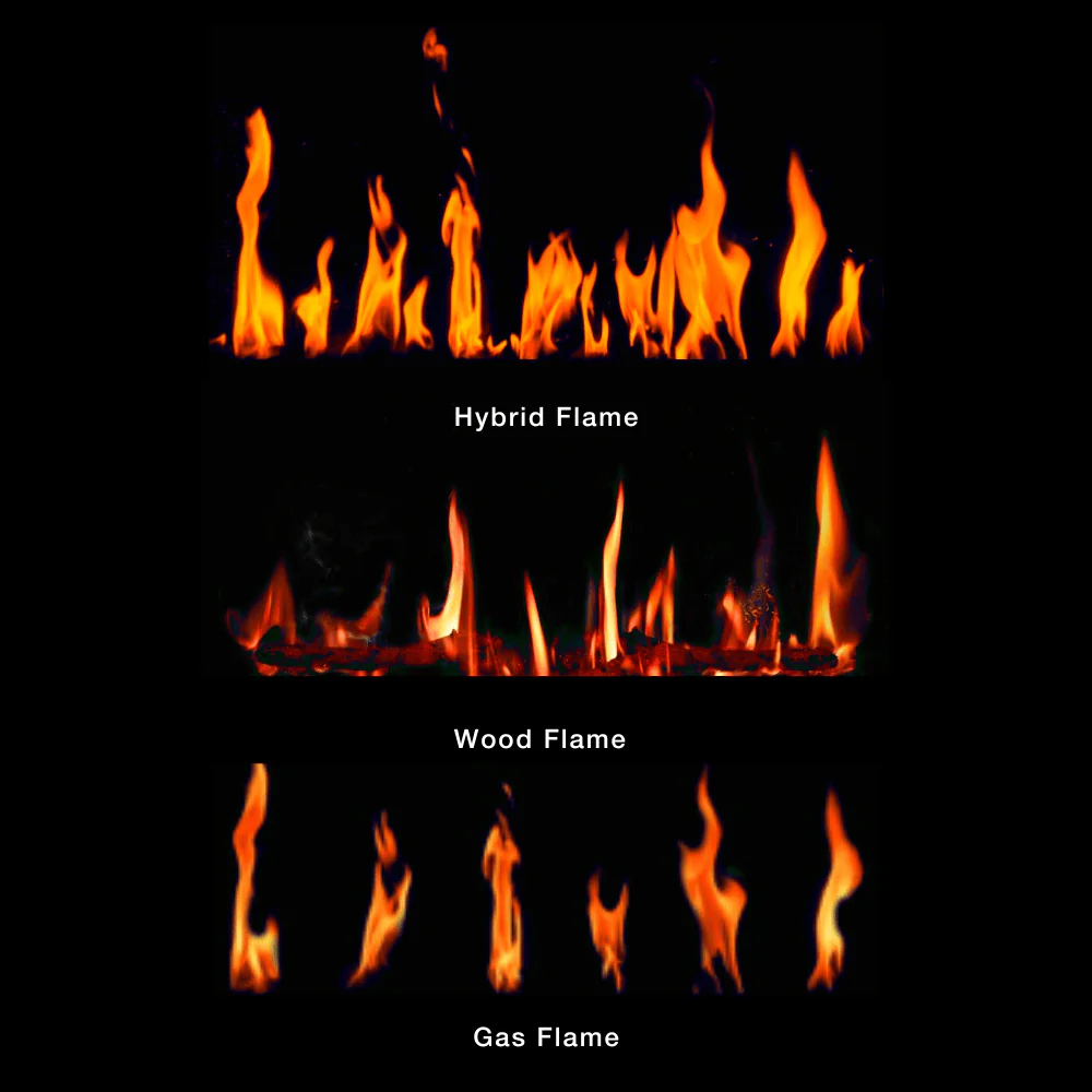 Modern Flames Orion Multi-Sided 76 Inch Built-In Electric Fireplace