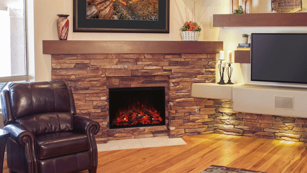 Modern Flames Redstone 30 inch Built-In Electric Fireplace Firebox Insert