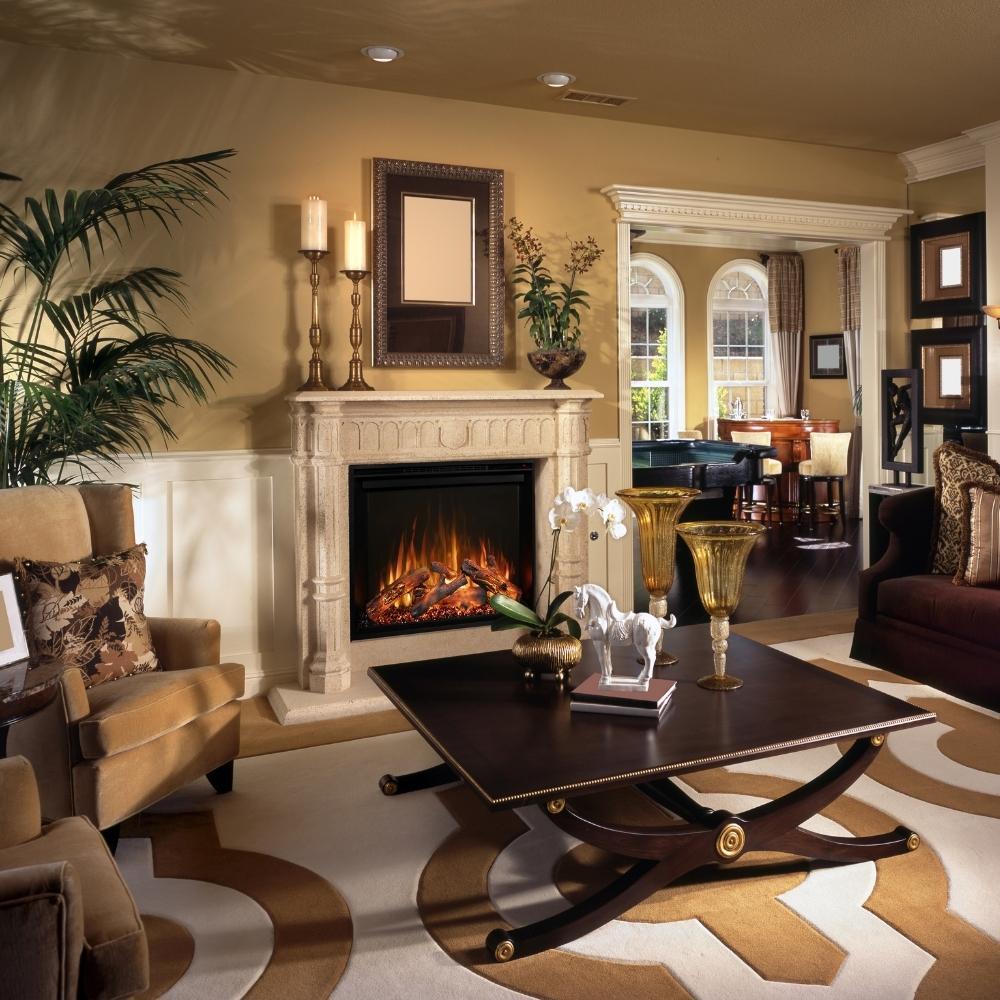 Modern Flames Redstone 54" Built-In Flush Mount Electric Fireplace