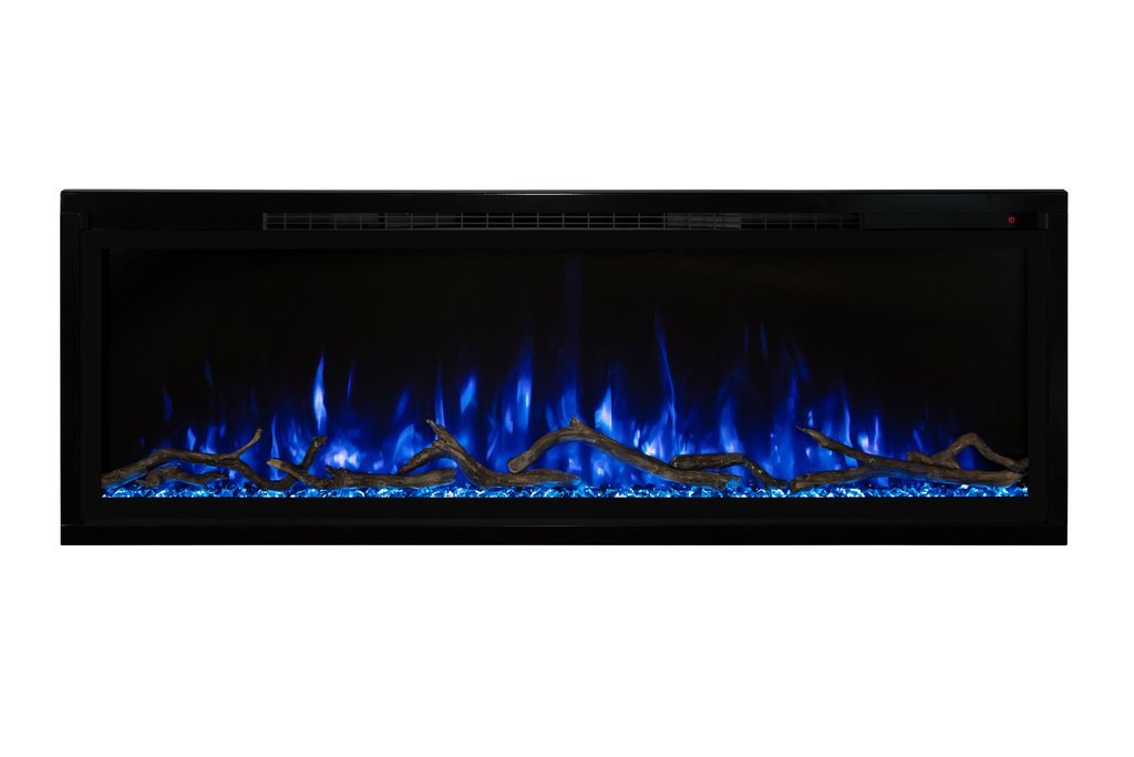 Modern Flames Spectrum Slimline 100 Inch Recessed/Wall Mount Linear Electric Fireplace