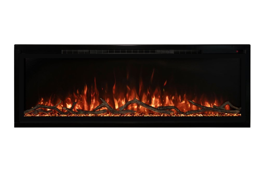 Modern Flames Spectrum Slimline 100 Inch Recessed/Wall Mount Linear Electric Fireplace