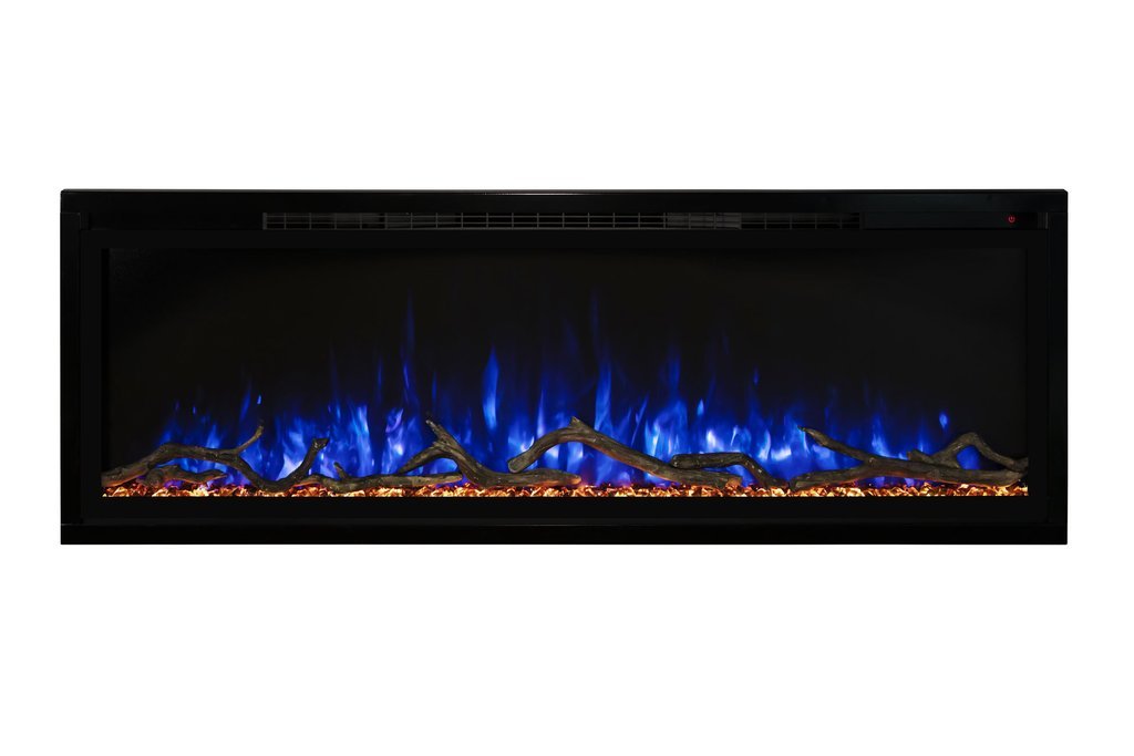 Modern Flames Spectrum Slimline 100 Inch Recessed/Wall Mount Linear Electric Fireplace