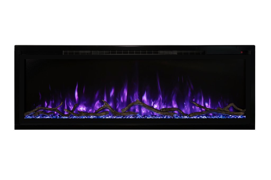Modern Flames Spectrum Slimline 100 Inch Recessed/Wall Mount Linear Electric Fireplace