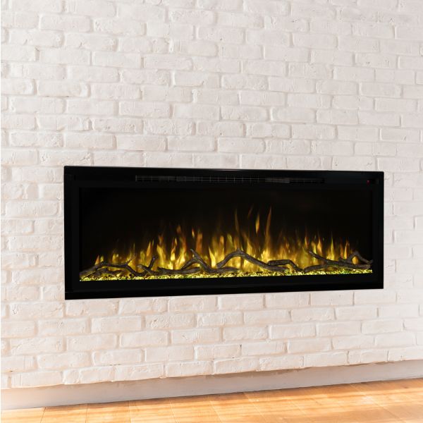 Modern Flames Spectrum Slimline 50 Inch Recessed/Wall Mount Linear Electric Fireplace