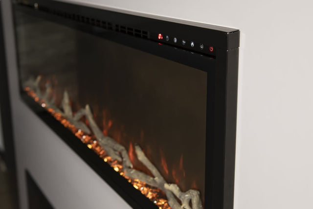 Modern Flames Spectrum Slimline 50 Inch Recessed/Wall Mount Linear Electric Fireplace