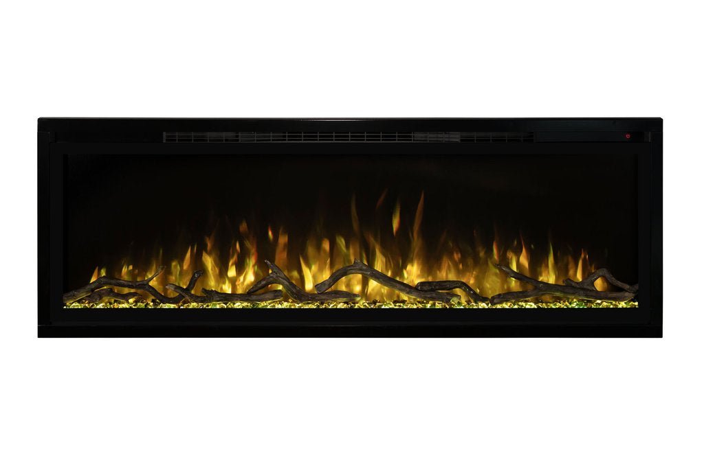 Modern Flames Spectrum Slimline 50 Inch Recessed/Wall Mount Linear Electric Fireplace