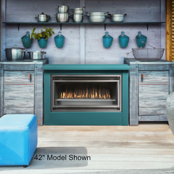 Montigo Mahana PL60VO Ventless Outdoor Gas Fireplace - 60"