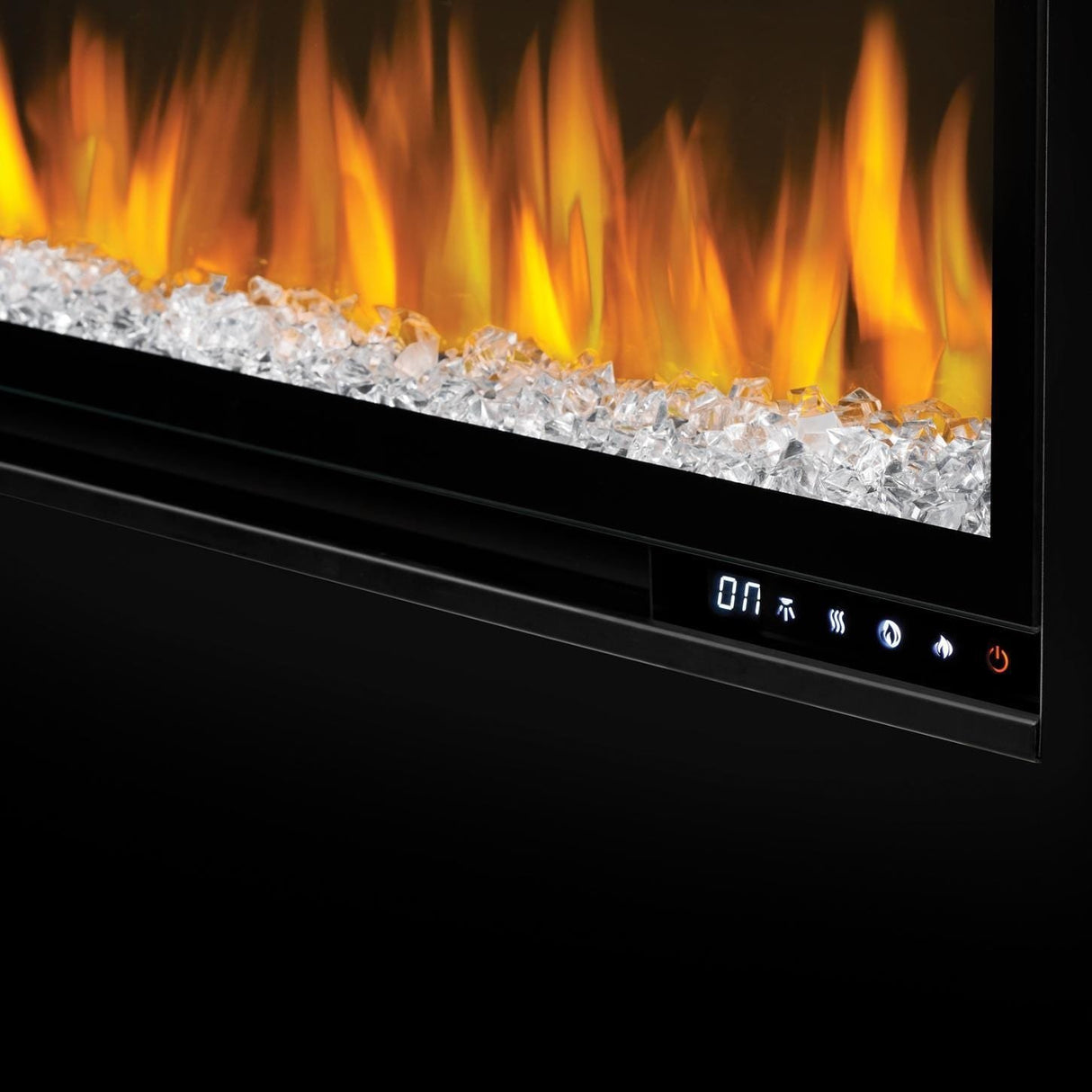 Napoleon Alluravision Slimline 60-Inch Electric Fireplace - NEFL60CHS - Wall or Recessed