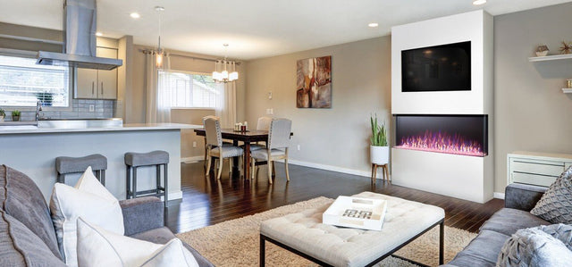 Napoleon Trivista Primis 50 Inch 3-Sided Built-In Electric Fireplace - NEFB50H-3SV