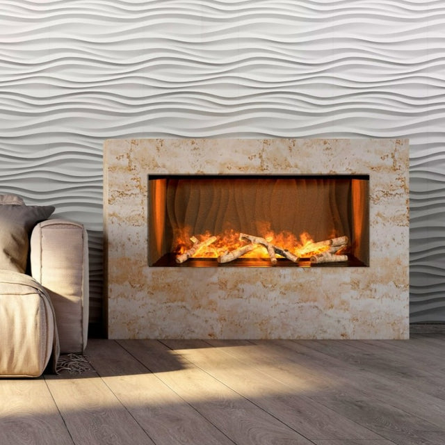 NetZero 20" NZW20B Waterplace Vapor Electric Fireplace