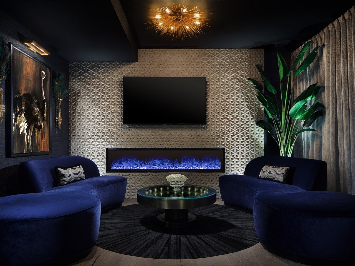 NetZero 40" NZW40B Waterplace Vapor Electric Fireplace