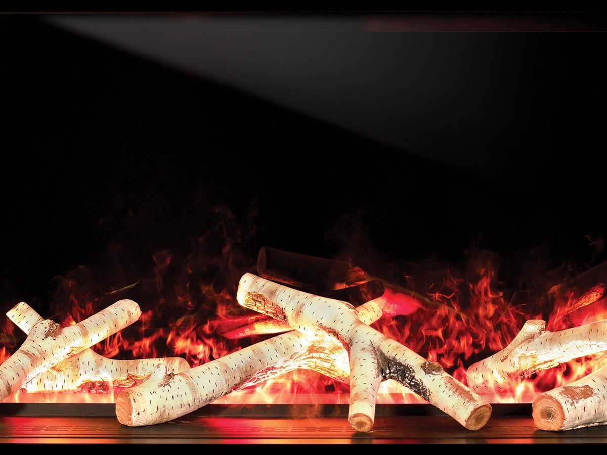 NetZero 40" NZWP40B Waterplace Platinum Vapor Electric Fireplace