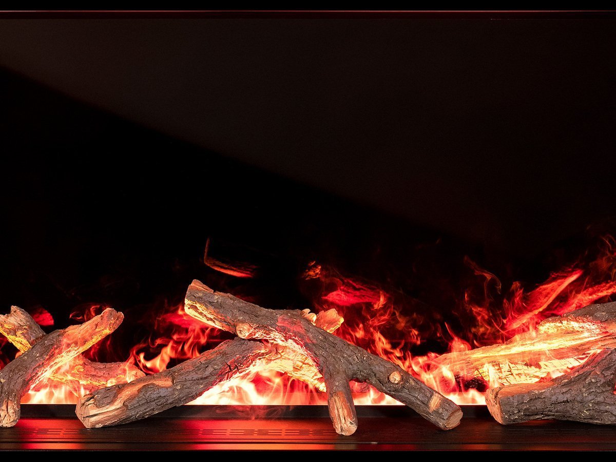 NetZero 40" NZWP40B Waterplace Platinum Vapor Electric Fireplace